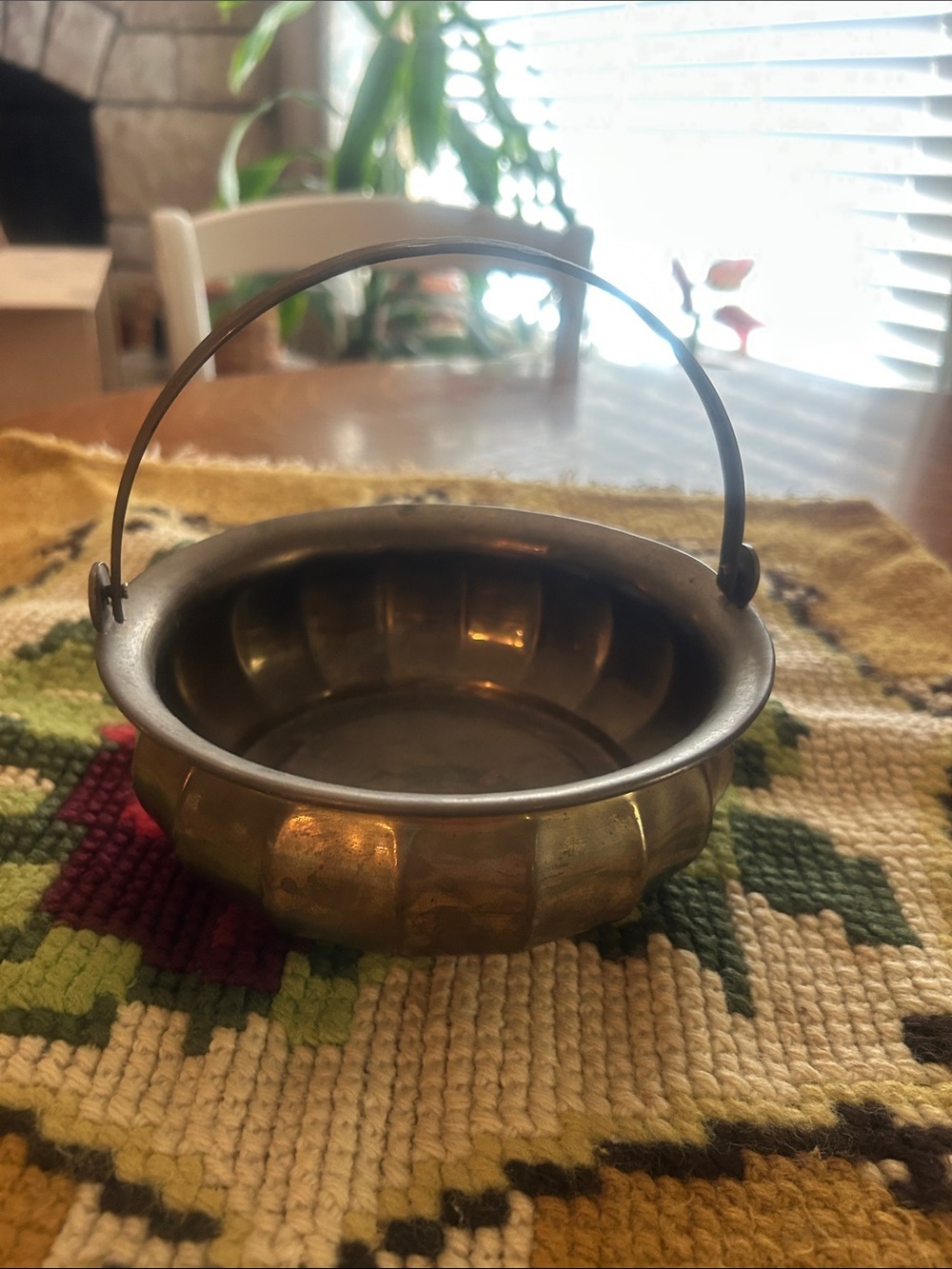Vintage Brass Decorative swinging handle